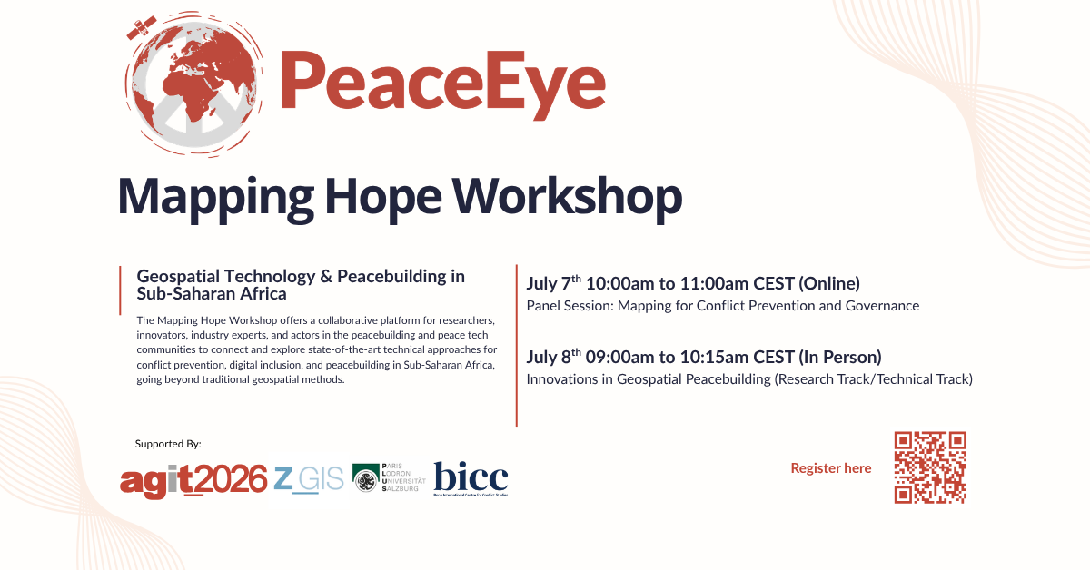 Mapping Hope Workshop (AGIT 2026)